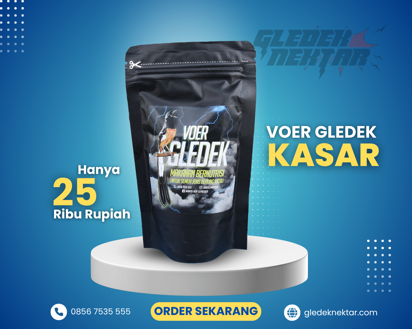 Gledek Nektar Voer Kasar